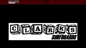 What Clarkssurfboards.com website looked like in 2019 (4 years ago)