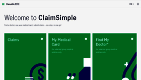 What Claimsimple.hk website looked like in 2019 (4 years ago)