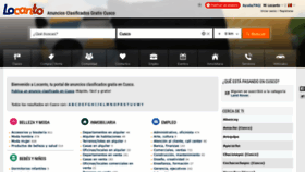 What Cusco.locanto.com.pe website looked like in 2019 (4 years ago)