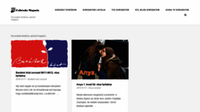What Csibeszkemagazin.hu website looked like in 2019 (4 years ago)