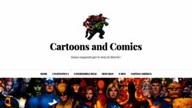 What Cartoonsandcomics.net website looked like in 2019 (4 years ago)