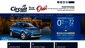 What Circuitford.com website looked like in 2019 (4 years ago)