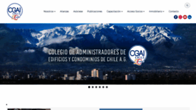 What Cgai.cl website looked like in 2019 (4 years ago)