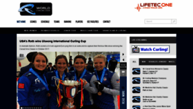 What Curlingchampionstour.org website looked like in 2019 (4 years ago)