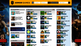What Cache.armorgames.com website looked like in 2019 (4 years ago)
