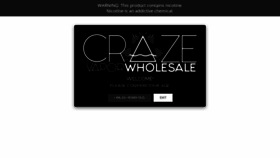 What Crazevapor.com website looked like in 2019 (4 years ago)