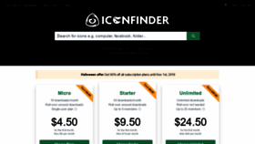 What Cdn4.iconfinder.com website looked like in 2019 (4 years ago)