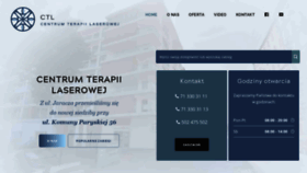 What Centrumterapiilaserowej.pl website looked like in 2019 (4 years ago)