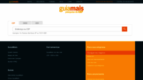 What Cep.guiamais.com.br website looked like in 2019 (4 years ago)
