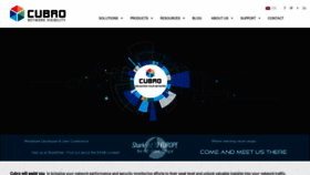 What Cubro.net website looked like in 2019 (4 years ago)