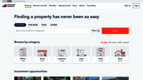 What Commercialrealestate.com.au website looked like in 2019 (4 years ago)