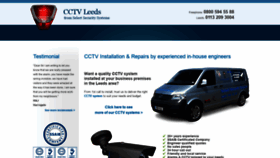 What Cctvleeds.co.uk website looked like in 2019 (4 years ago)