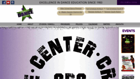 What Cdcdance.com website looked like in 2019 (4 years ago)