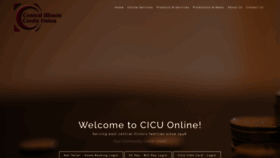 What Cicu.com website looked like in 2019 (4 years ago)