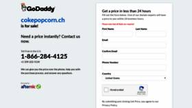 What Cokepopcorn.ch website looked like in 2019 (4 years ago)