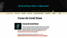 What Cursodecoreldraws.com.br website looked like in 2019 (4 years ago)