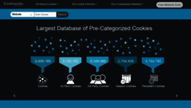 What Cookiepedia.co.uk website looked like in 2019 (4 years ago)