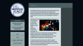 What Capareacc.org website looked like in 2019 (4 years ago)