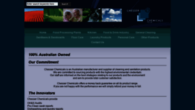 What Chesserchemicals.com.au website looked like in 2019 (4 years ago)