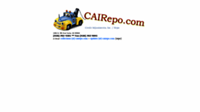 What Cairepo.com website looked like in 2019 (4 years ago)