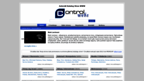 What Controlwebs.pl website looked like in 2019 (4 years ago)