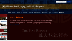 What Chinesehealthyaging.org website looked like in 2019 (4 years ago)
