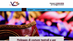 What Costuminoleggiodavidlaura.com website looked like in 2019 (4 years ago)