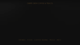 What Carpe-coffee.com website looked like in 2019 (4 years ago)