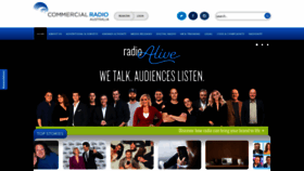 What Commercialradio.com.au website looked like in 2019 (4 years ago)