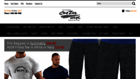What Crazeewear.com website looked like in 2019 (4 years ago)