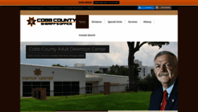 What Cobbsheriff.org website looked like in 2019 (4 years ago)