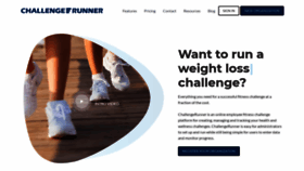 What Challengerunner.com website looked like in 2019 (4 years ago)