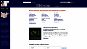 What Cedsolutions.com website looked like in 2019 (4 years ago)