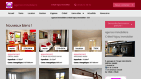 What Creteil-immobilier.fr website looked like in 2019 (4 years ago)