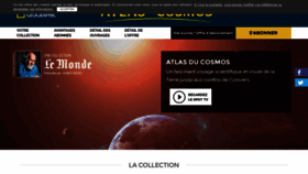 What Collectioncosmoslemonde.fr website looked like in 2019 (4 years ago)