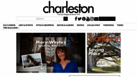 What Charlestonmag.com website looked like in 2019 (4 years ago)