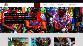 What Cyclismemartinique.com website looked like in 2019 (4 years ago)