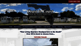 What Coasttocoasttrailer.com website looked like in 2019 (4 years ago)