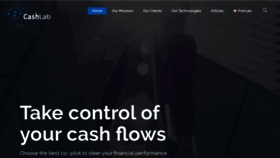 What Cashlab.fr website looked like in 2019 (4 years ago)