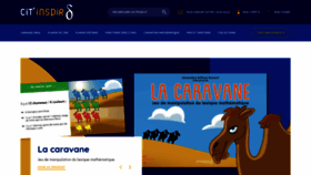 What Citinspir.fr website looked like in 2019 (6 years ago)