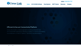 What Cirrus-link.com website looked like in 2019 (4 years ago)