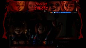 What Curseofchucky.com website looked like in 2019 (4 years ago)