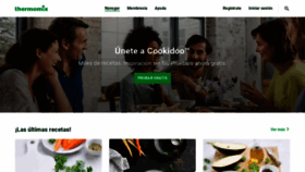 What Cookidoo.mx website looked like in 2019 (6 years ago)