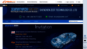 What Cnzest.en.alibaba.com website looked like in 2019 (4 years ago)
