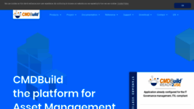 What Cmdbuild.org website looked like in 2019 (4 years ago)