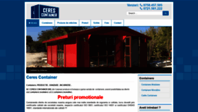 What Ceres-container.ro website looked like in 2019 (4 years ago)