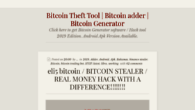 What Createbitcoins.me website looked like in 2019 (4 years ago)