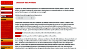 What Chinesisch-keinproblem.de website looked like in 2019 (4 years ago)
