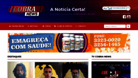 What Cobranews.com.br website looked like in 2019 (4 years ago)