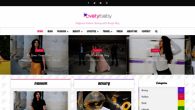 What Cvetybaby.com website looked like in 2019 (4 years ago)